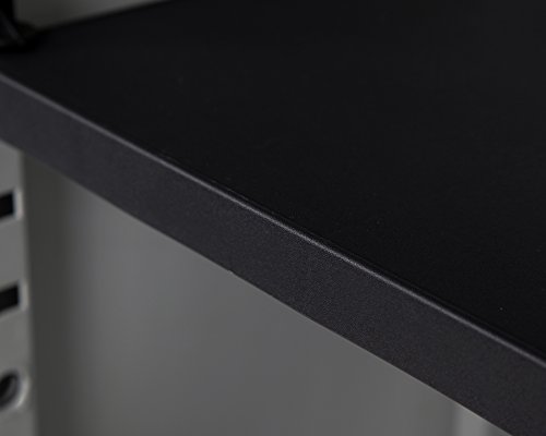 Ondis24 Kunststoffschrank Up Spind dunkelgrau anthrazit Aufbewahrungsschrank abschließbar mit Besenfach - 9