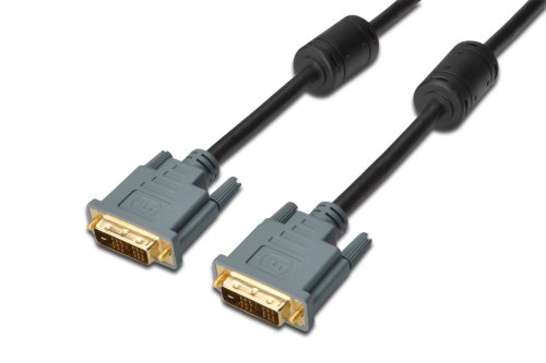 Assmann DK-320103-100-D DVI Anschlusskabel (DVI(18+1)/Stecker - DVI(18+1)/Stecker)