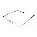 Royal Son Rimless Rectangular Spectacle Frame For Men And Women (WHAT0820|50|Transparent) RS.399.00