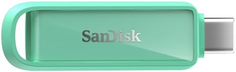SanDisk Unità per telefono con USB Type-C 512 GB (per smartphone, tablet e computer, velocità fino a 150 MB/s, backup automatic, recupero dati) - Seafoam Green