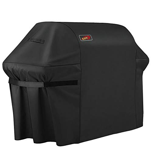 OMORC Grill Abdeckhaube, Grillabdeckung Wasserdicht BBQ Cover Schutzhuelle Haube Grill Abdeckplane