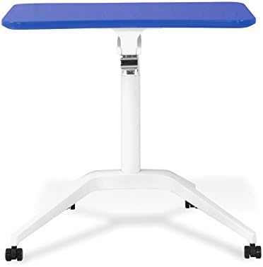 Height Adjustable Table in Blue (Blue) (28-41H x 27.5W x 19D)