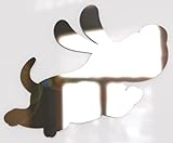 50 cm Hund Tier Acryl Spiegel - 3