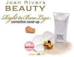 Joan Rivers As Seen on TV The Right To Bare Legs TAN CONCEALER Corerctive Cover-up Tattos Scars Stretch Marks Vericose Veins Age Spots Spider Veins Bruises by Joan Rivers