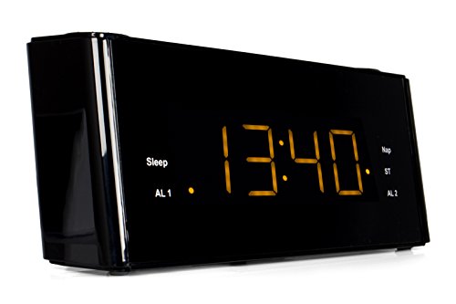 Blaupunkt CLR-P 1800 BK Uhrenradio mit Projektion (Wecker, Stereo PLL FM-Lautsprecher, 2 Weckzeiten, Snooze-, NAP und Sleep-Timer) schwarz - 3