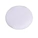 Foxpic Round Sponge Powder Puff Soft Makeup Cosmetic Facial Face Foundation Tool with Satin Ribbon for Ladies White Color