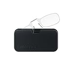 ThinOptics Universal Pod and +2.50 Reading Glasses Case Black with Clear Frame