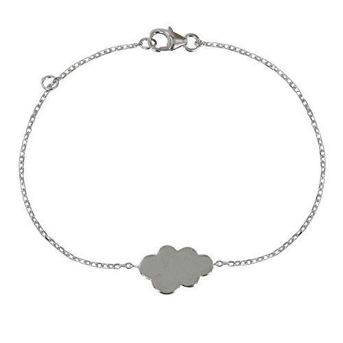 Les Poulettes JewelsLES POULETTES BIJOUX - Sterling Silver Rhodium Bracelet Spring Cloud