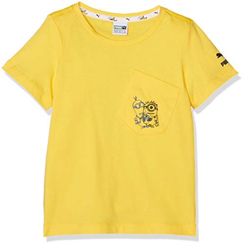 Preisvergleich Produktbild Puma Jungen Minions T-Shirt, Yellow, 164