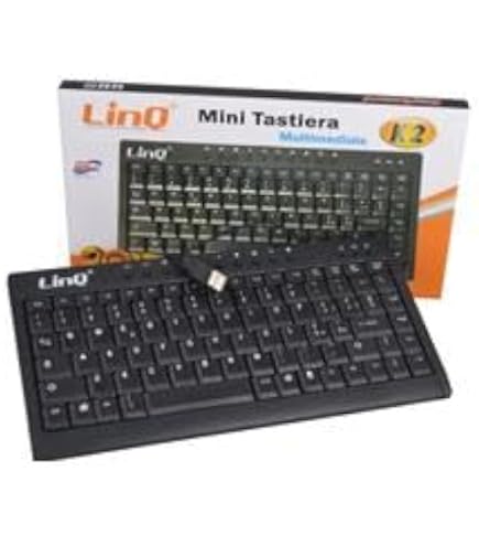 Tastiera compatta e Slim USB per Pc Desktop e Notebook Bianca Linq KM-681 Tastiera compatta e Slim USB per Pc Desktop e Notebook Bianca Linq KM-681