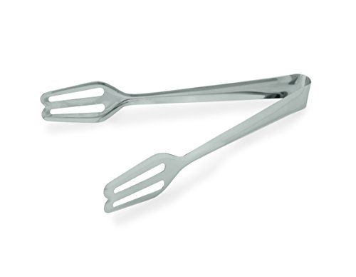 Gebäckzange aus Chromnickelstahl - XTRA PREISWERT / Länge: 20 cm (Gebäckzange)