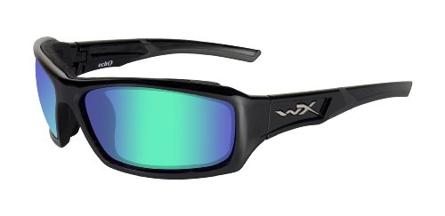 Preisvergleich Produktbild Wiley X Schutzbrille Wx Echo, Glänzend Schwarz, M-L, CCECH04