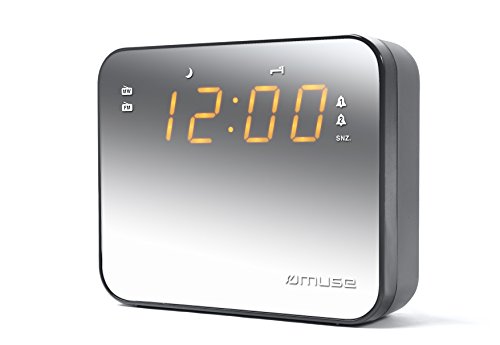 Muse M-165 CMR Radiowecker (UKW/ MW PLL-Tuner, 2 Weckzeiten)