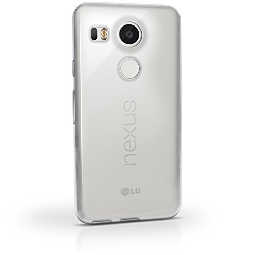 igadgitz Transparente Claro Lustroso Funda Carcasa Gel TPU para LG Nexus 5X Case Cover   Protector Pantalla