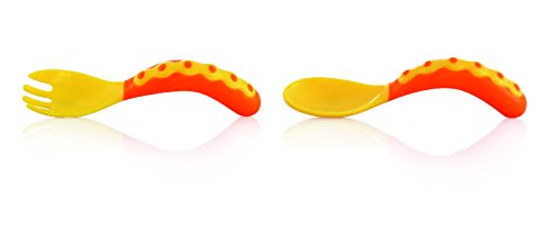 Nûby 5253 Esslernbesteck ‚Starter‘ / Grösse 1, ab 9 Monate, Farbe nicht frei wählbar - 7