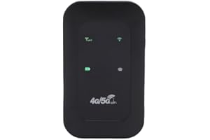 GARSENT 4G WiFi Hotspot, LTE Router Móvil con Ranura de Tarjeta SIM, 2100 MAh de Batería Duradera y Recargable, Admite 300Mbps, 10 Conectividad de Dispositivo, Enrutador Portátil