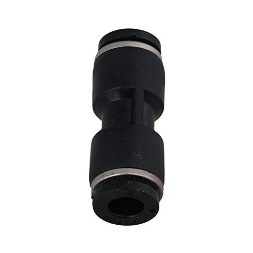 BQLZR 10x Gerade Kunststoff Einrastend Pneumatik Luftschnellkupplungen Armaturen 6mm - 4