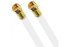 AC-SAT-CORNER Sat Kabel Fritz!Box Cable Vodafone Kabel Kabelanschluss Anschlusskabel Satkabel Koaxkabel TV Kabel Satanschlusskabel Fernsehkabel Full HD 4K 8K UHD 7mm 135dB (7 Meter, Gold Gerade-Gerade)