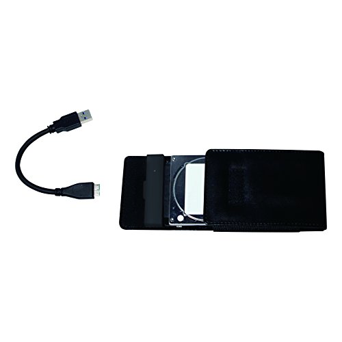 LogiLink USB 3.0 6,4 cm (2,5 Zoll) SSD/HDD Gehäuse, Leder-Design - 9