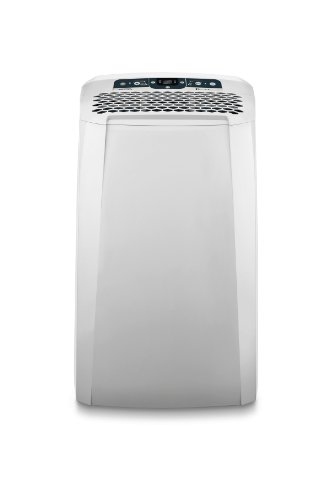 De’Longhi PAC CN92 Silent Mobiles Klimagerät (Max. Kühlleistung 2,5 kW/10.000 BTU/h, Separate Entfeuchtungsfunktion, Geeignet für Räume bis zu 90 m³) [Energieklasse EEK A] - 3