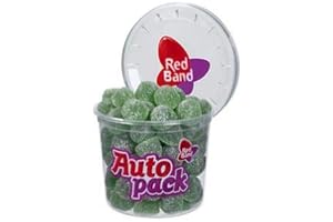 REDBAND Red Band Euka-Menthol Gummi Pastillen, 12er Pack (12 x 200g Dose)