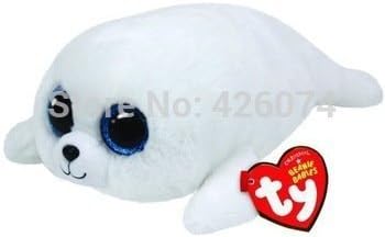 Original TY Beanie Boos Icy the Seal Big Eyed Plush Toys 15CM Kids Stuffed Animals Toys For Children Gifts