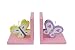 Produktbild Hoddmimis Home & Living Wooden Bookends for Kids (Yellow and Purple Butterfly)