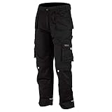 Hommes's Pro-11 Pantalons de Travail Pantalons Cargo Combat Travailleur Taille FR: 40/L (32W/33L Taille Fabrication)