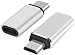 Produktbild LUCKLYSTAR USB-D-Adapter, USB-Adapter Typ C auf Micro-USB-Stecker-Konverter USB-Adapter Typ C-Buchse Daten-Sync-Adapter Typ C