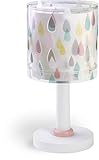 Ideal für Kinderzimmer Dalber Color Rain Tischlampe, Plastik, E14, Multicolor, 15 x 15 x 30 cm