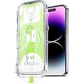 MADNOVA Apple iPhone 12 Pro Max İle Uyumlu Hizalama Aparatlı ve Takılırken Cam Altında Toz Bırakmaz Darbelere Karşı Ekstra G&uuml;