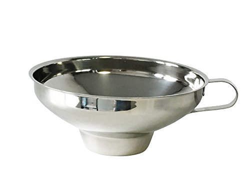 Marmeladentrichter, Einfülltrichter, Einmachtrichter, Trichter aus hochwertigem Edelstahl - 3