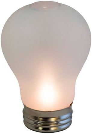 Bluw Light Bulb Tealight Holder, Frosted White