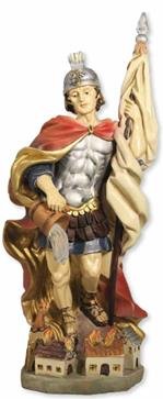 Heiligenfigur Heiliger Florian Höhe 20cm