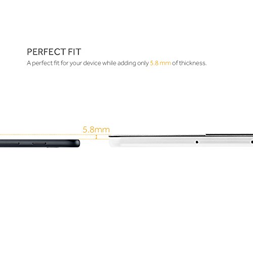 EasyAcc Samsung Galaxy Tab S3 T820/ T825 Hülle Case mit Standfunktion/ Automatische Sleep Wake Funktion PU Leder hüllen für Samsung Galaxy Tab S3 (9,68 Zoll) Smart Cover (Weiß, Kunstleder, Ultra) - 3