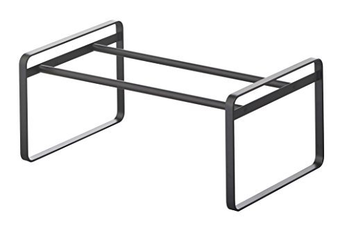 Preisvergleich Produktbild YAMAZAKI home Frame Adjustable Shoe Rack Black by YAMAZAKI home