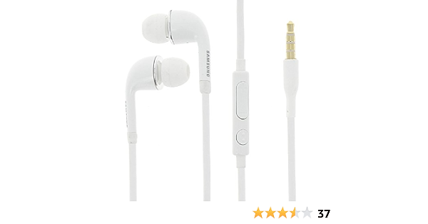 Acce2S Cuffie Stereo Originali per Samsung Galaxy A32 A42 A02s A51 5G A31  A21s A41 A51 A51 A51 A10 A40 A20e A50 A70 A9 (18) A7 2018 A6 Plus A8 201  Bianco :