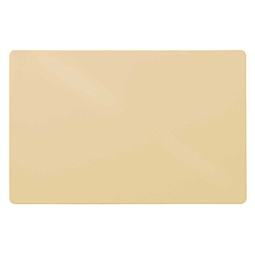 Preisvergleich Produktbild Trendige Schreibtischunterlage / Beige / abwischbar / PVC-frei / 65 x 50 cm