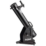 Atrae nada menos que un 260% más de luz que los telescopios refractores de 60 mm que suelen utilizar los principiantes, lo que significa que cientos de objetos más serán visibles a través del telescopio dobsoniano Orion SkyQuest XT4.5 Classic