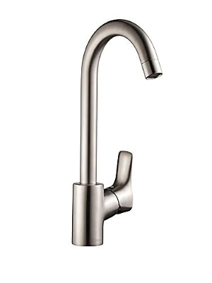 Hansgrohe 13862800 MySport L Mitigeur de cuisine Acier Brossé