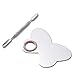Your Choice Fashion Stainless Steel Butterfly Shape Makeup Palette Spatula Very Handy Makeup Nail-art Manicure Artist Tool for Blending Pigment Cosmetic Foundation Shades