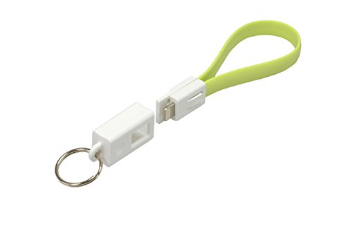 4x Premium Lightning USB Kabel bunt als Schlüsselanhänger Ladekabel Sync-Kabel 2A-fähig A-Stecker auf Lightning-Stecker Flachkabel für Apple 5 5C 5S 6 6S 7 7S plus - 5