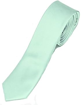 Business Krawatte ca. 5cm schmal - Slim Tie - in diversen Uni-Farben