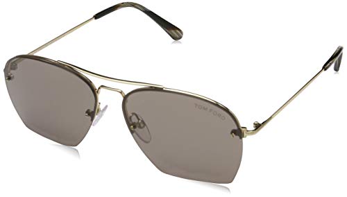 Preisvergleich Produktbild Tom Ford Unisex-Erwachsene Sunglasses Ft0505 28E 58 Sonnenbrille, Gold