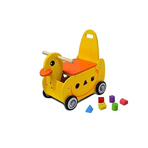 I M TOY - Pousseur Porteur pour bébé animal Le Canard - IM87640