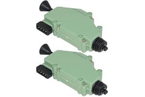 Merautop SJ 2 cerraduras de puerta de 4 pines, actuador de cierre centralizado, repuesto para Transporter T4 1990-2003 T3 1979-1992, accesorio para coche # 701959781A 701959781 255959783A 7D0959781A