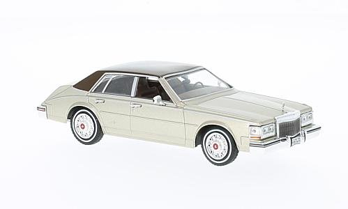 Preisvergleich Produktbild Cadillac Seville MK II Elegante, metallic-beige / dunkelbraun, 1980, Modellauto, Fertigmodell, WhiteBox, 1:43