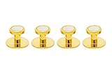 DSI – Tail Coat Shirt Buttons 4525 Luxury White/Gold