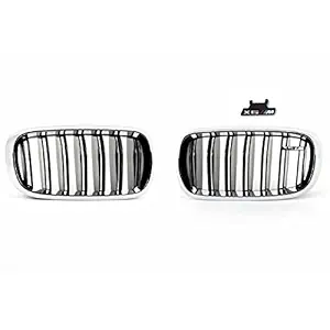 Car Craft X5 Grill Compatible With Bmw X5 Grill X5 F15 2014-2018 X6 F16 2015-2018 Chrome