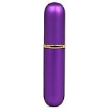 outdootips 5ml Easy Fill Travel Perfume Aftershave Atomizer Atomiser Spray Bottle (Purple)